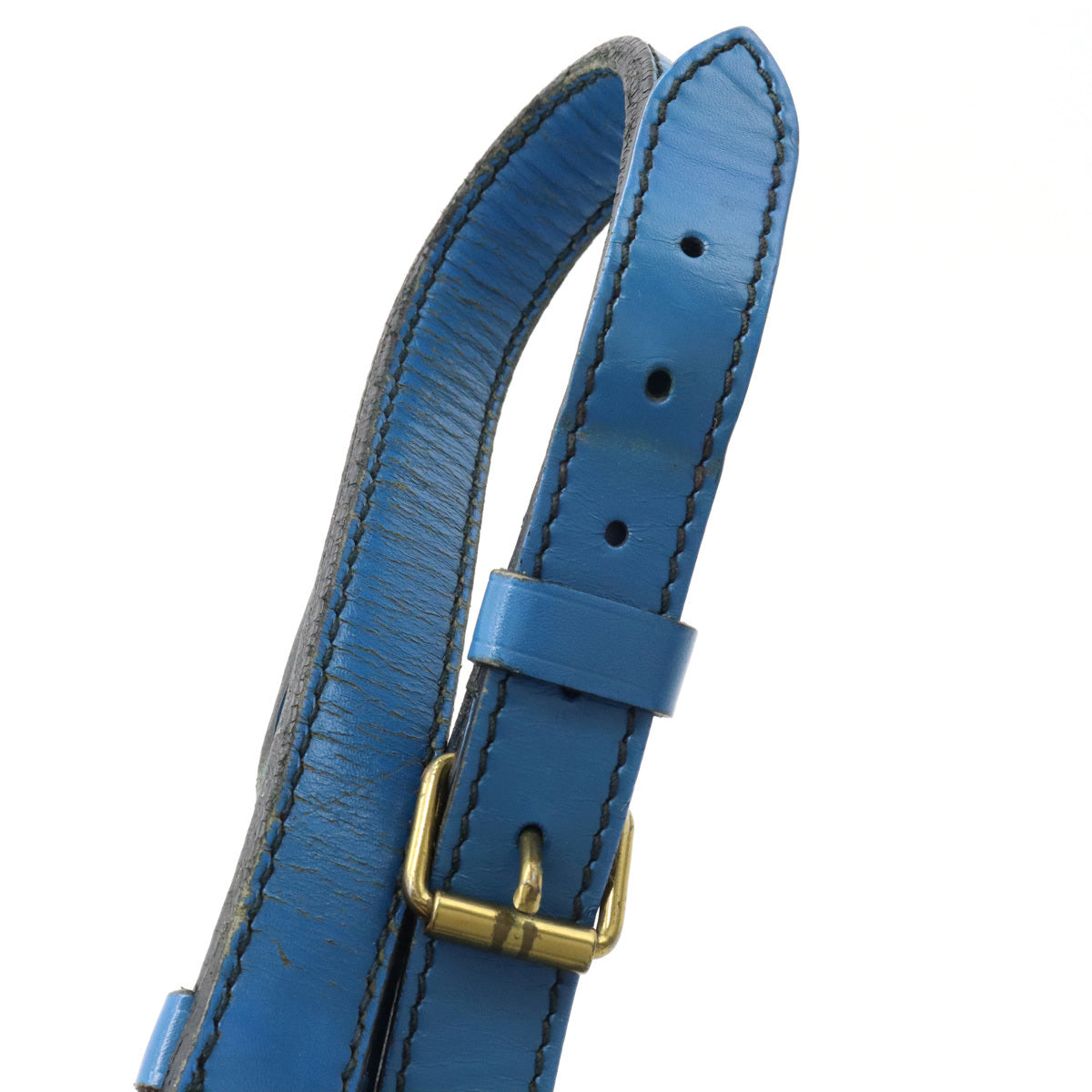 Louis Vuitton Petite Noe Epi Toledo Blue Handbag