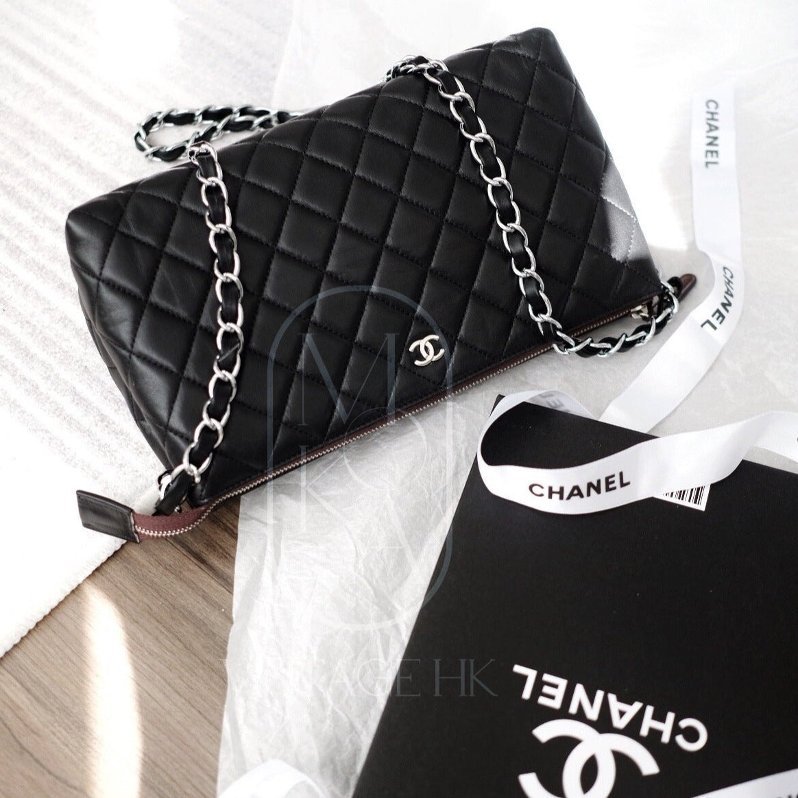 Chanel Matelassé Clutch Bag - Almora Bags