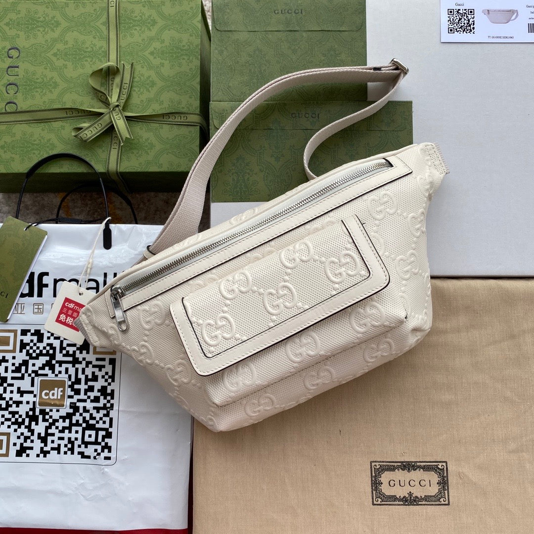 Gucci Monogram Twist Leather Handbag