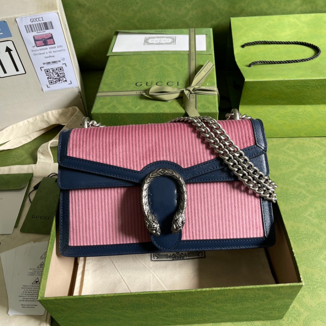 Gucci Chain Leather Shoulder Bag