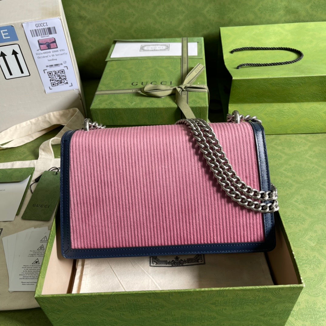 Gucci Chain Leather Shoulder Bag