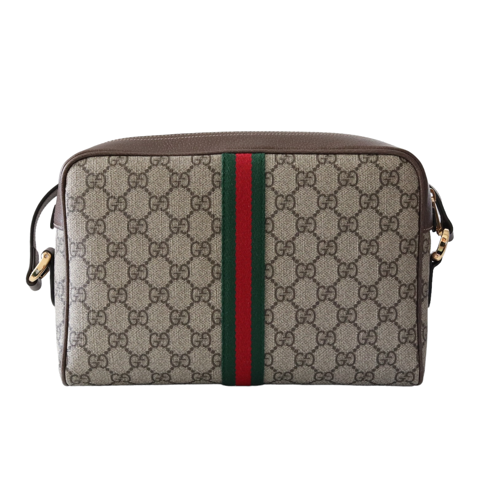 Gucci Leather Canvas Crossbody