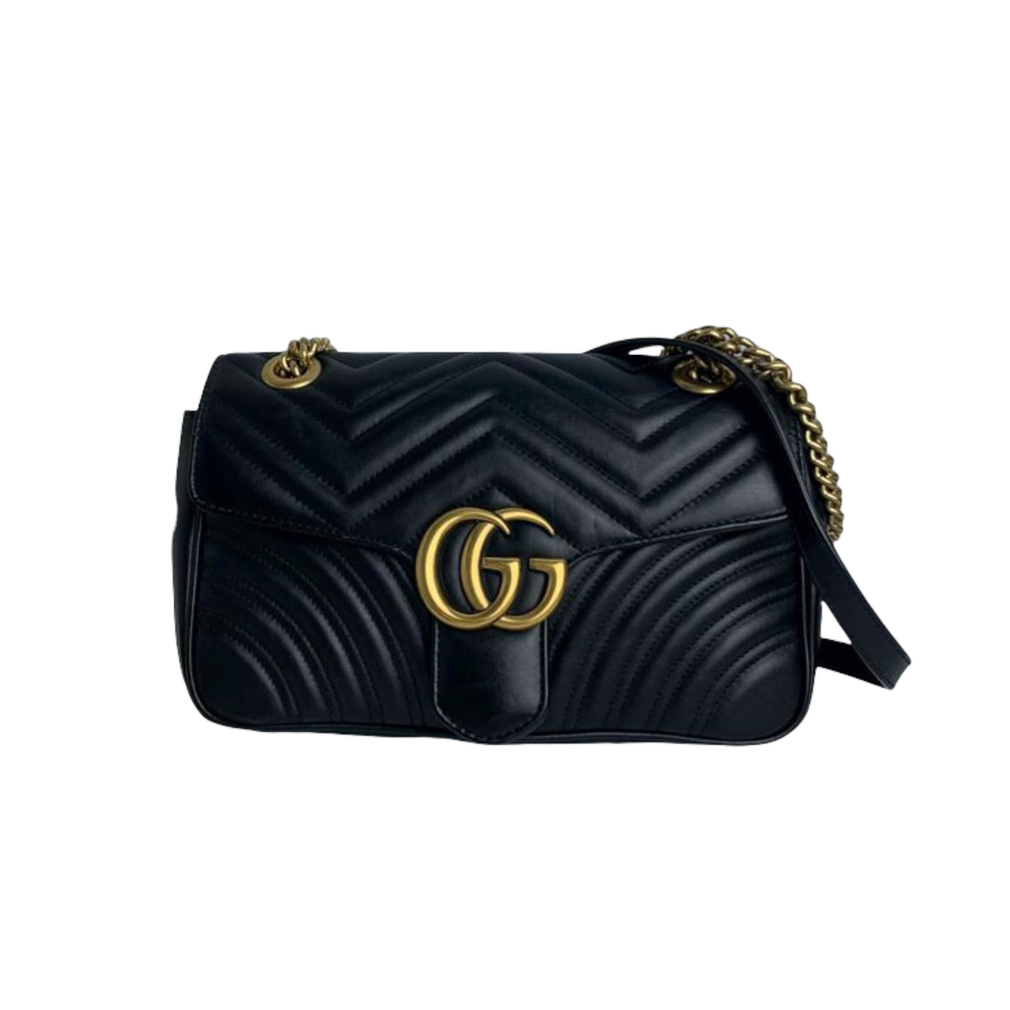 Gucci Chain Leather Shoulder Bag