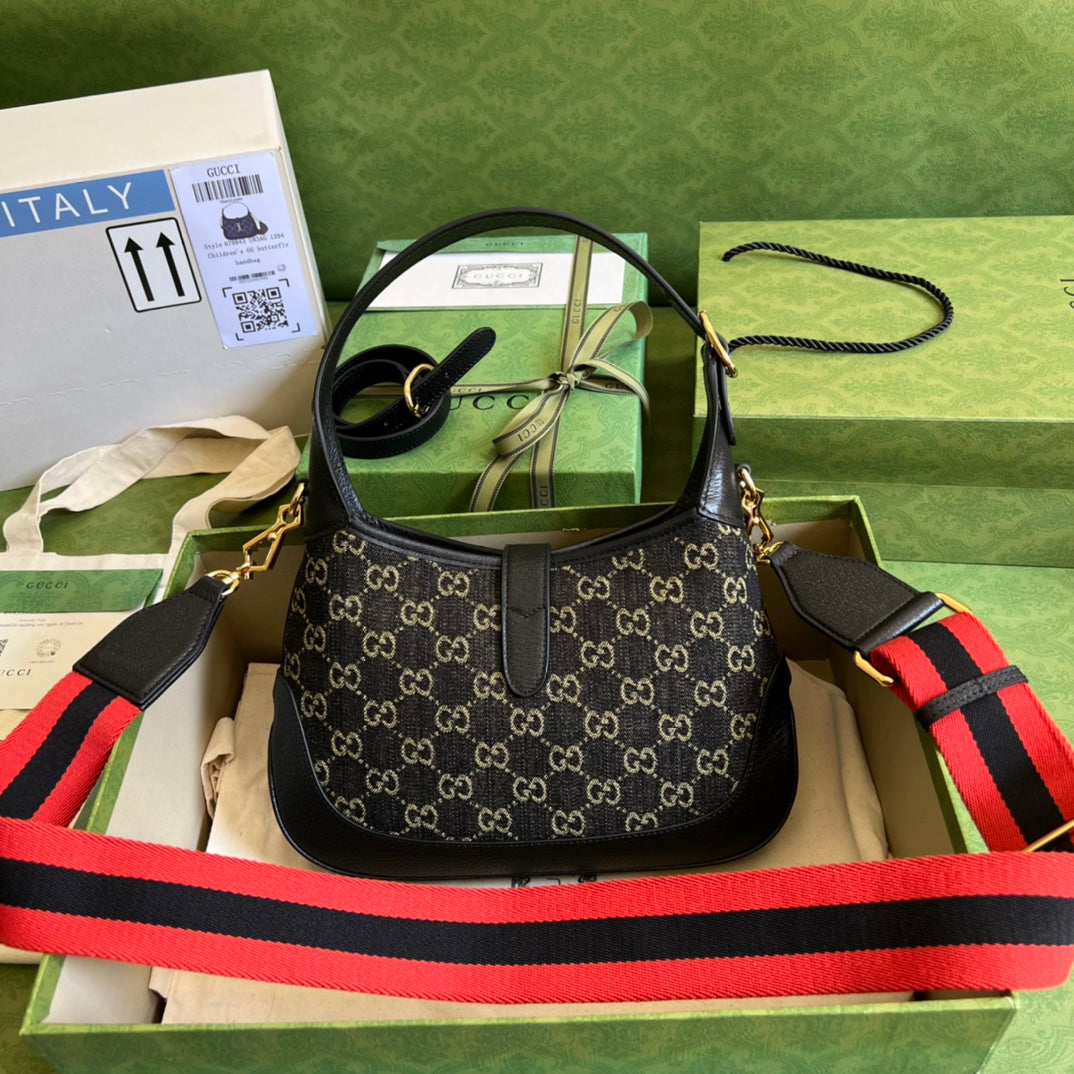 Gucci Jackie Leather Shoulder Bag Style 19