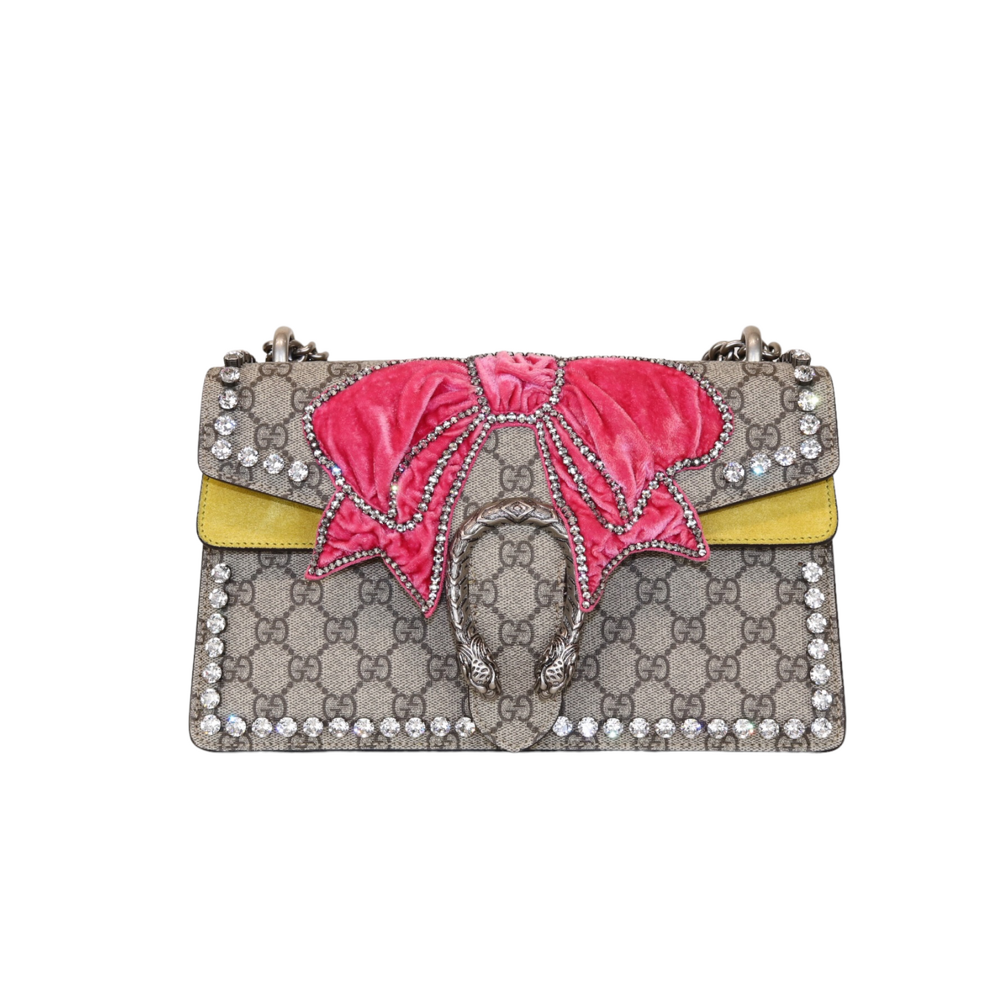 Gucci Chain Leather Shoulder Bag