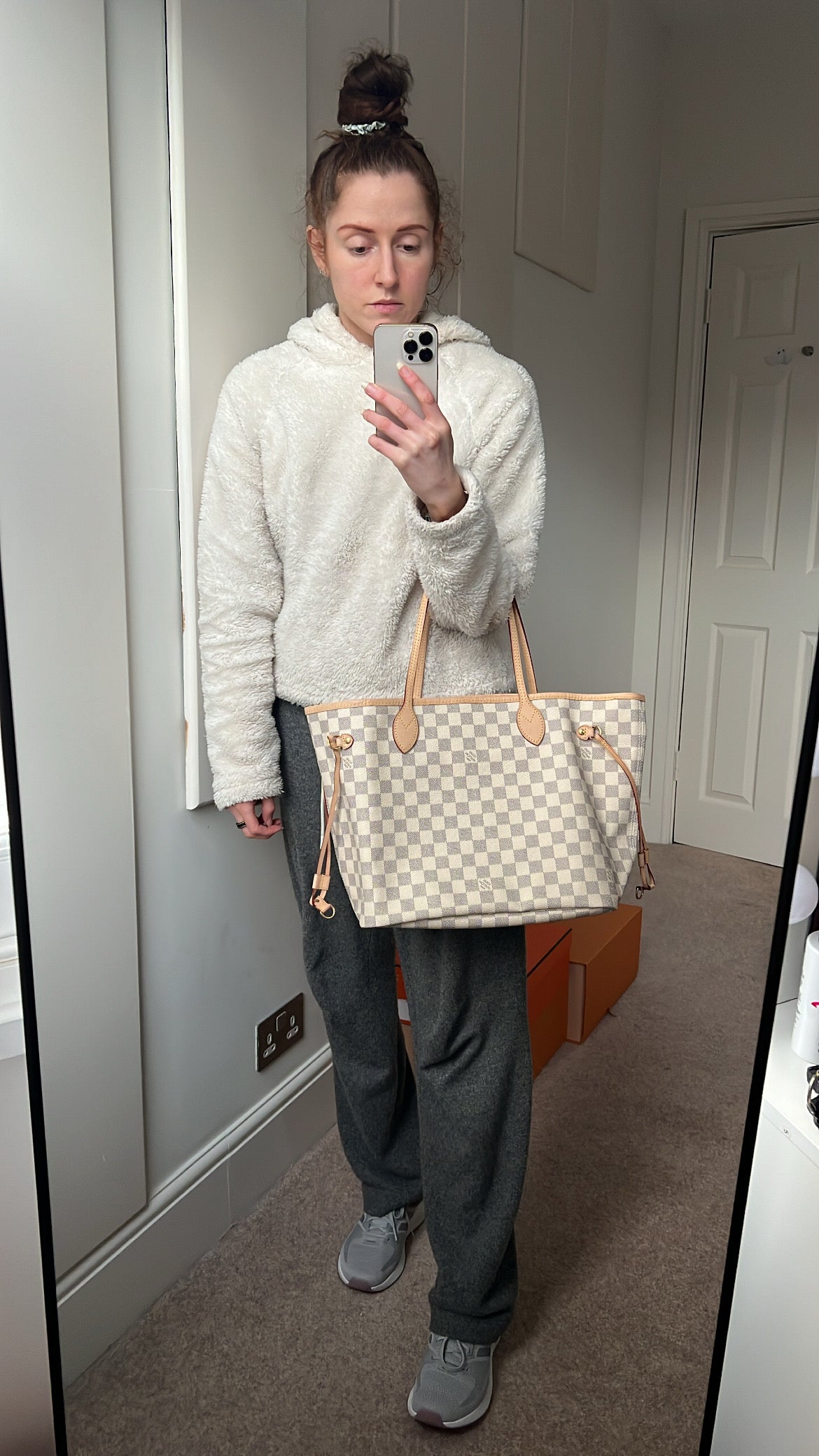 Louis Vuitton Neverfull MM Damier Azur (RRP £1,410) Tote