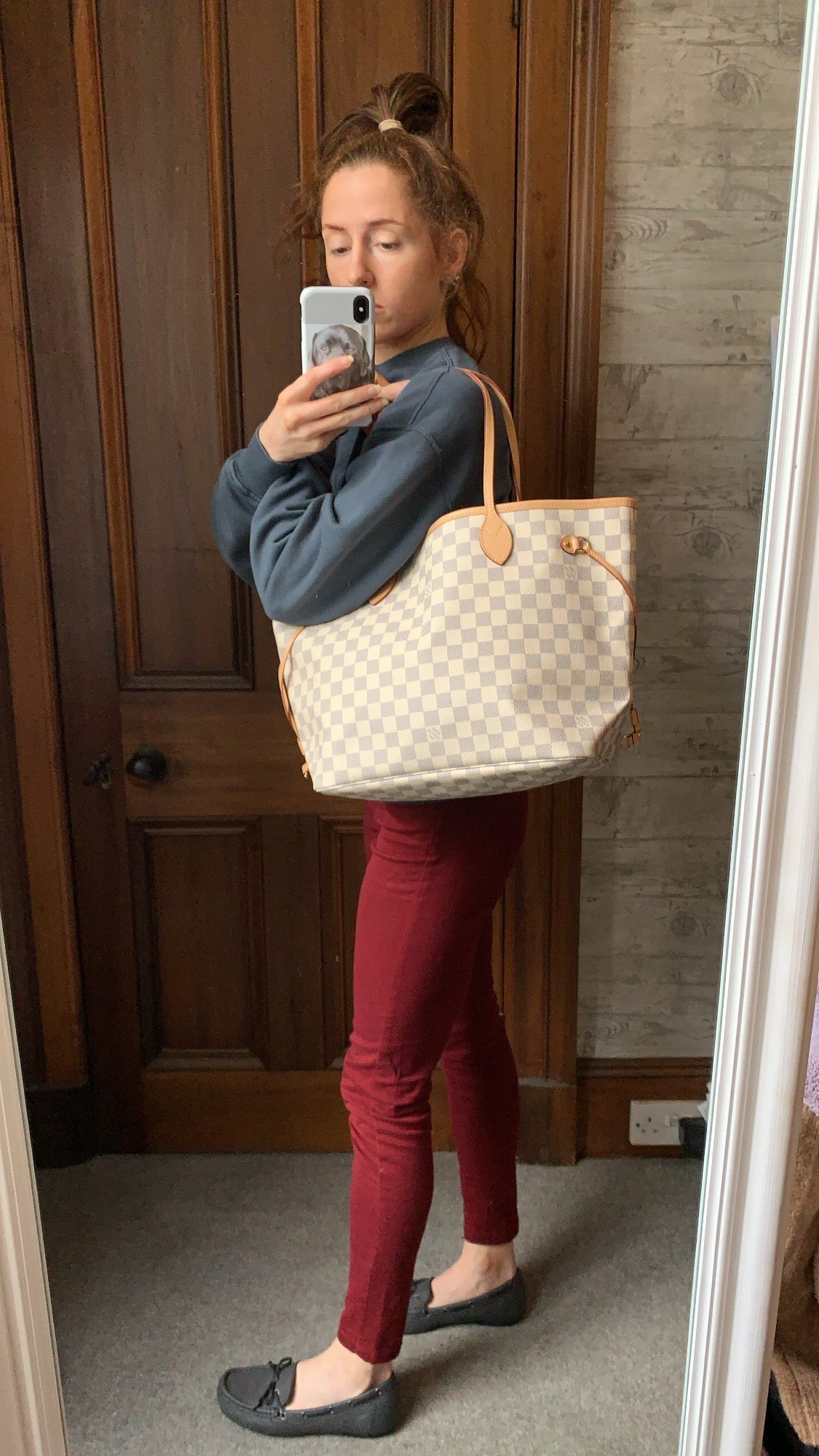 Louis Vuitton Neverfull MM Damier Azur (RRP £1,410) Tote