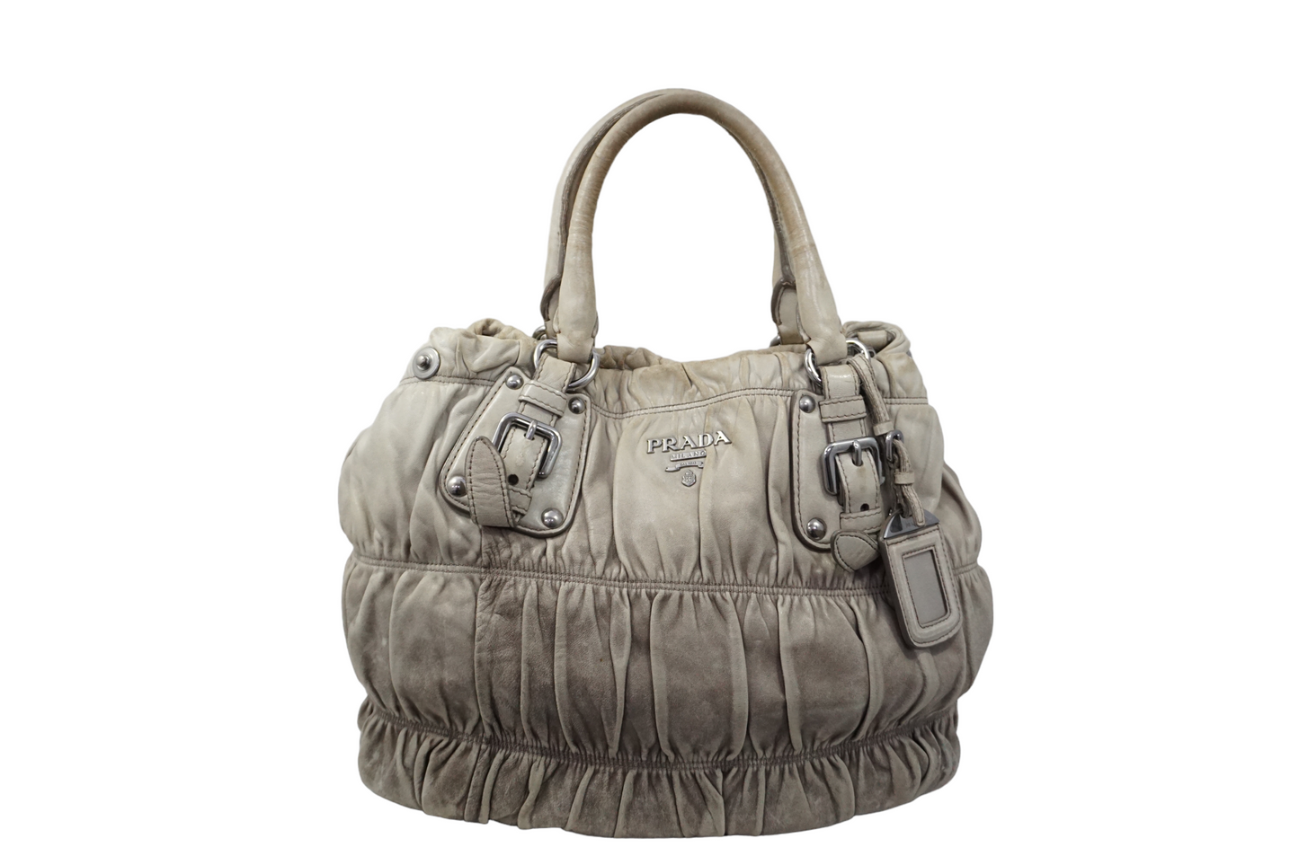 Prada Læder Håndtaske Luxury Handbag