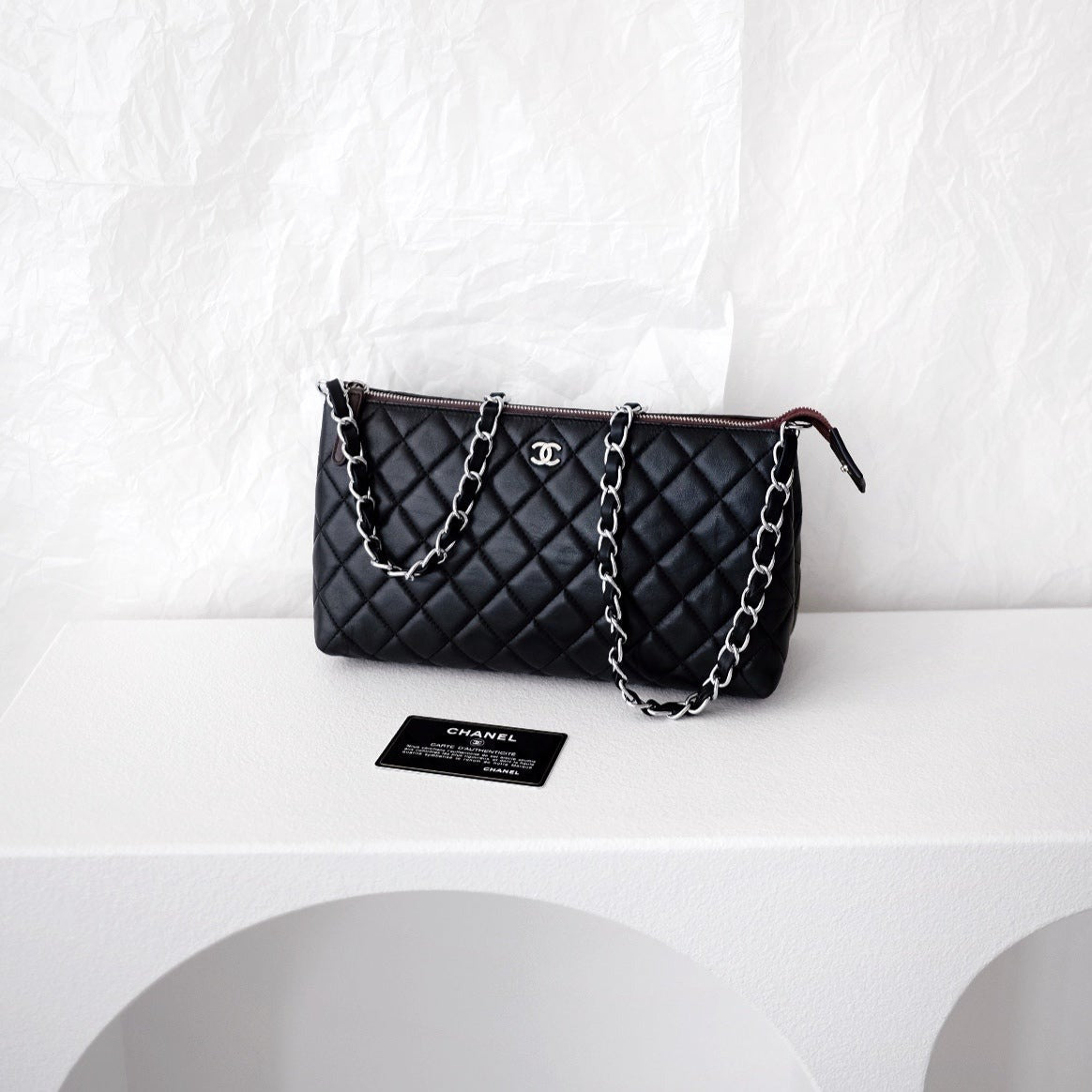 Chanel Matelassé Clutch Bag - Almora Bags