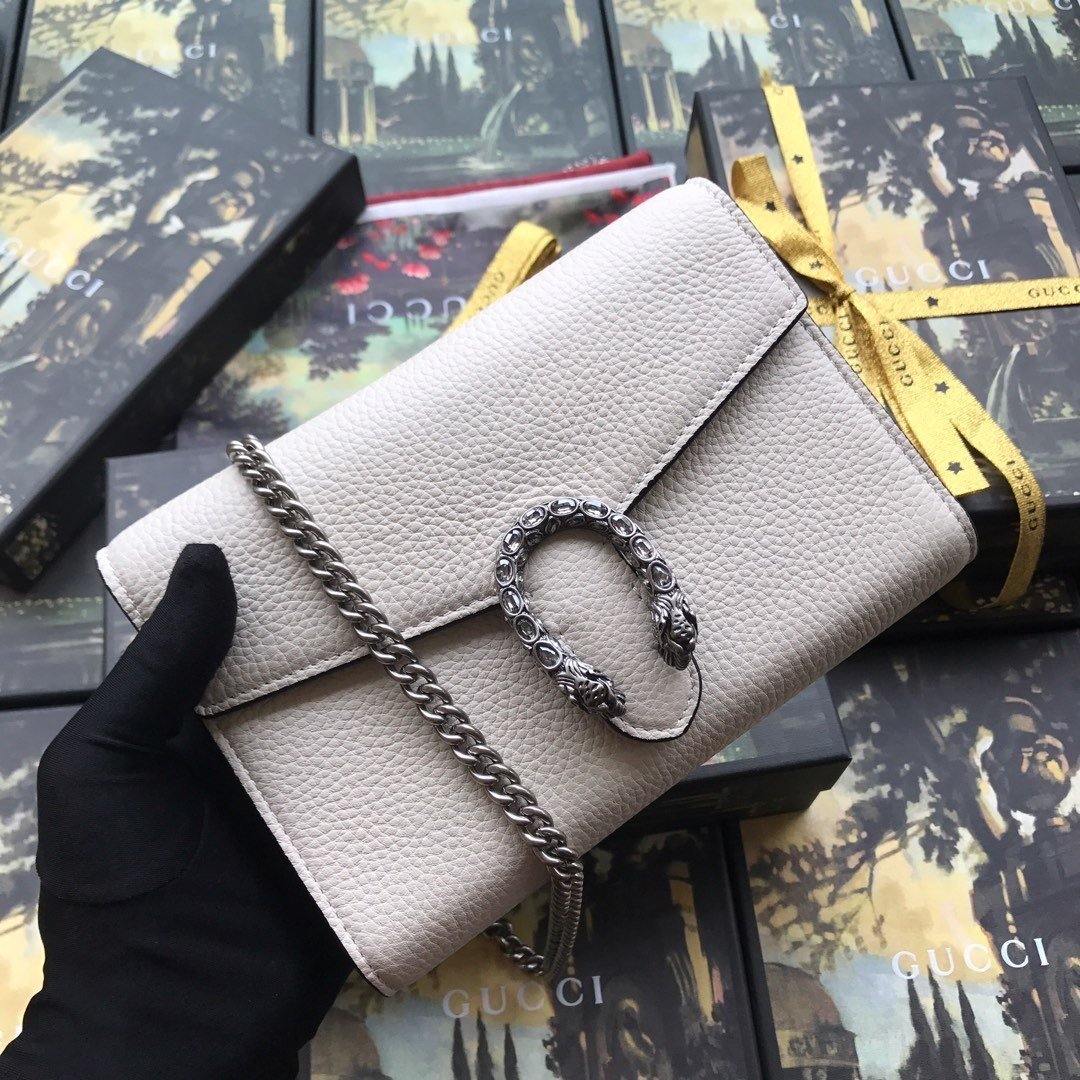 Gucci Dionysus Leather Chain Shoulder Bag Style 11