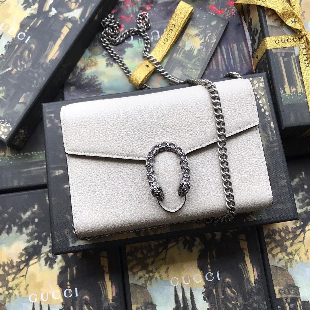 Gucci Dionysus Leather Chain Shoulder Bag Style 11