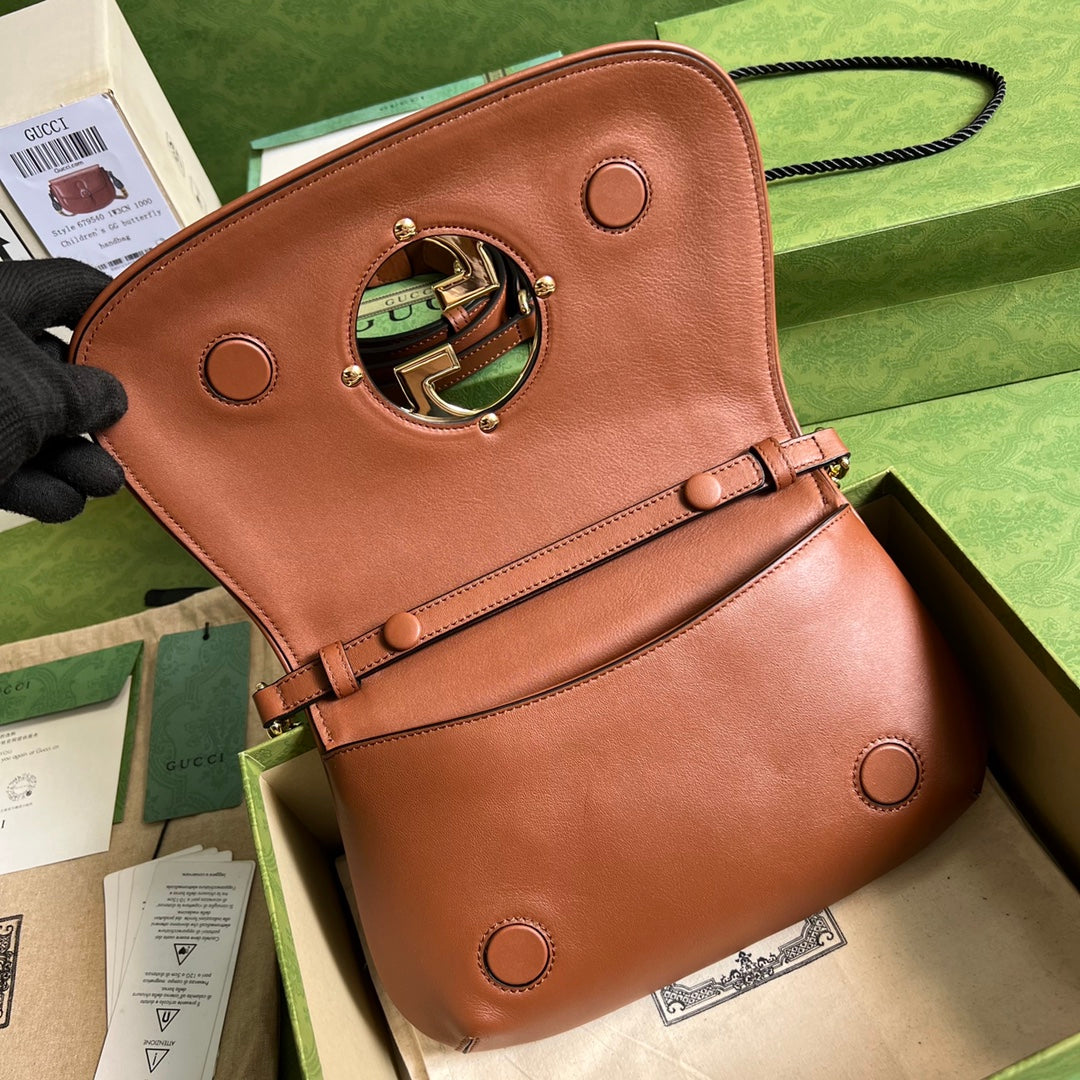Gucci Blondie Leather Chain Shoulder Bag Style 5
