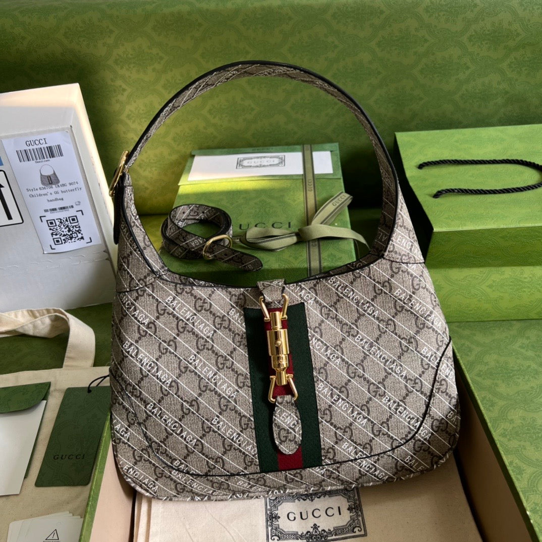 Gucci Canvas Shoulder Bag