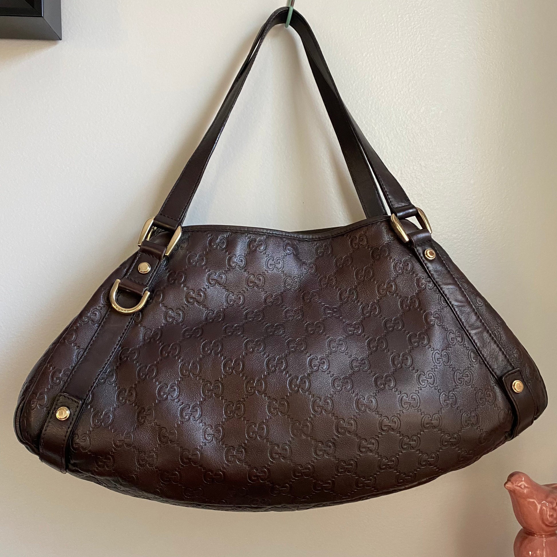 Gucci Leather Shoulder Bag