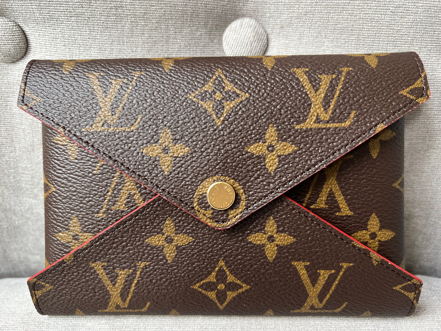 Louis Vuitton Medium Kirigami Pouch Monogram Clutch
