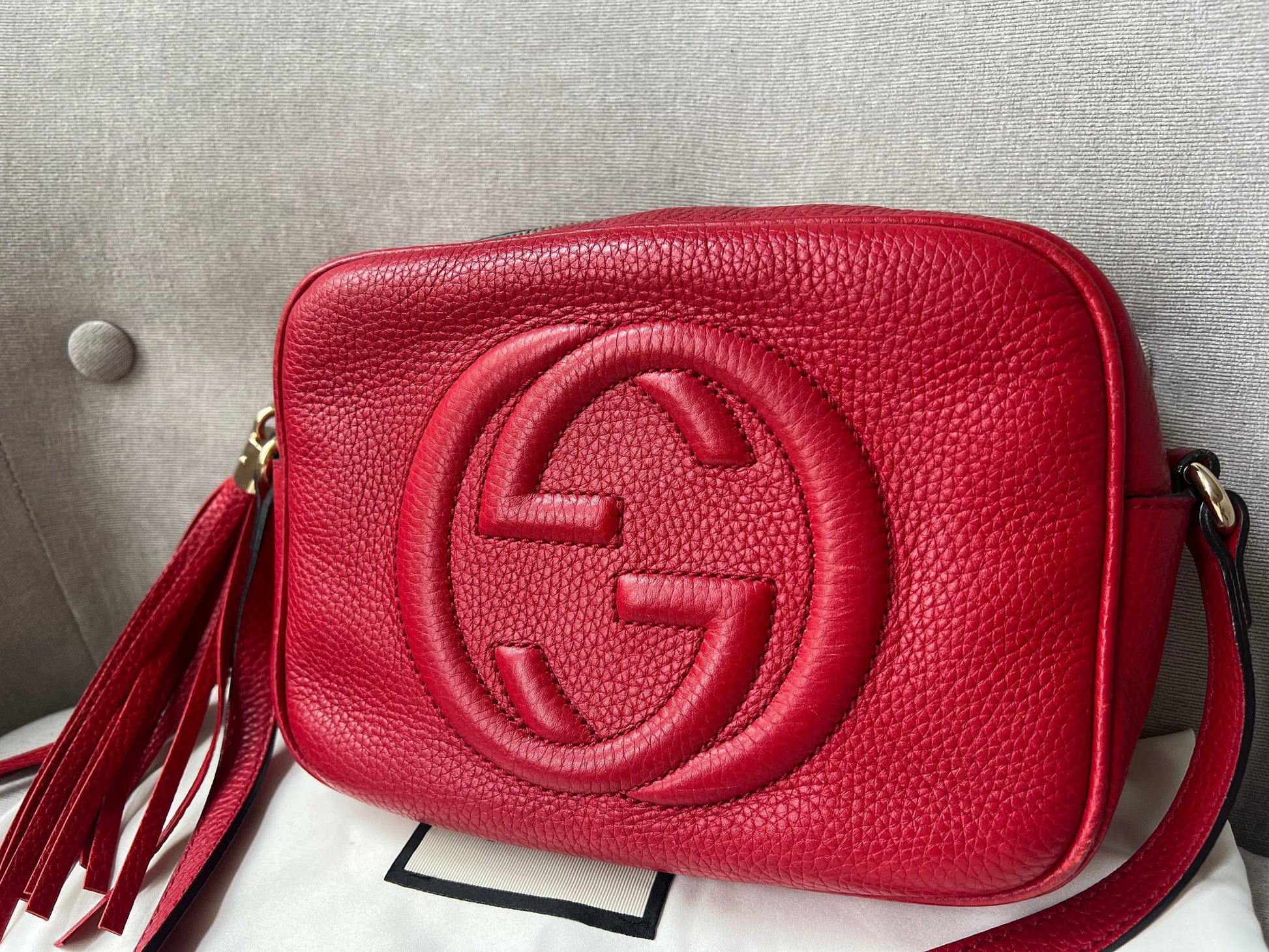 Gucci Leather Shoulder Bag