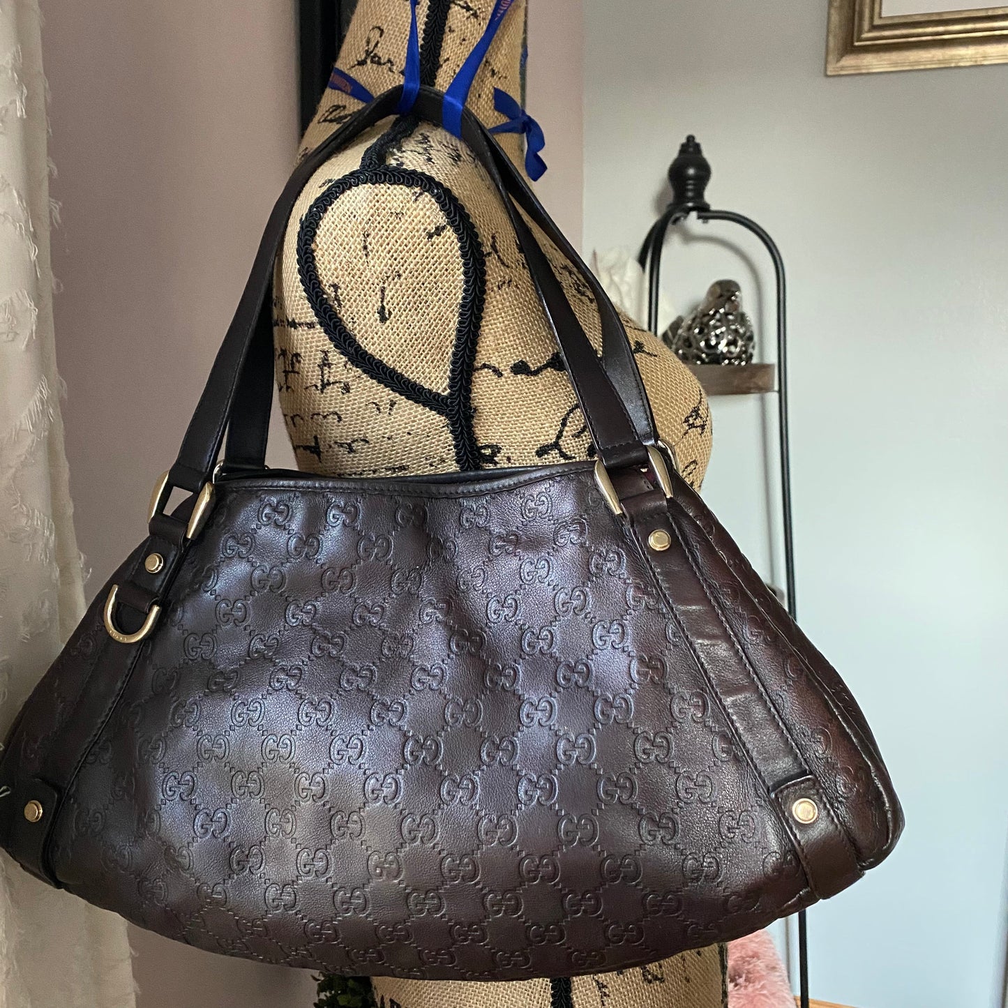Gucci Leather Shoulder Bag