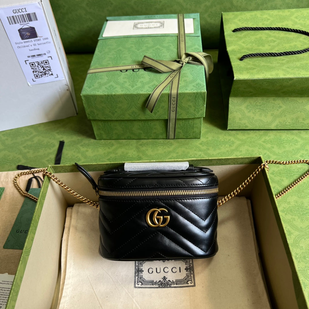 Gucci GG Marmont Leather Monogram Handbag Style 3