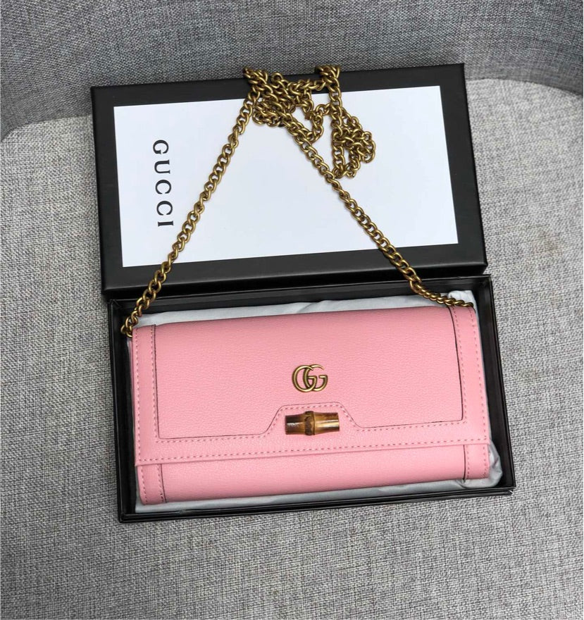 Gucci Pink Shoulder Bag Style 2
