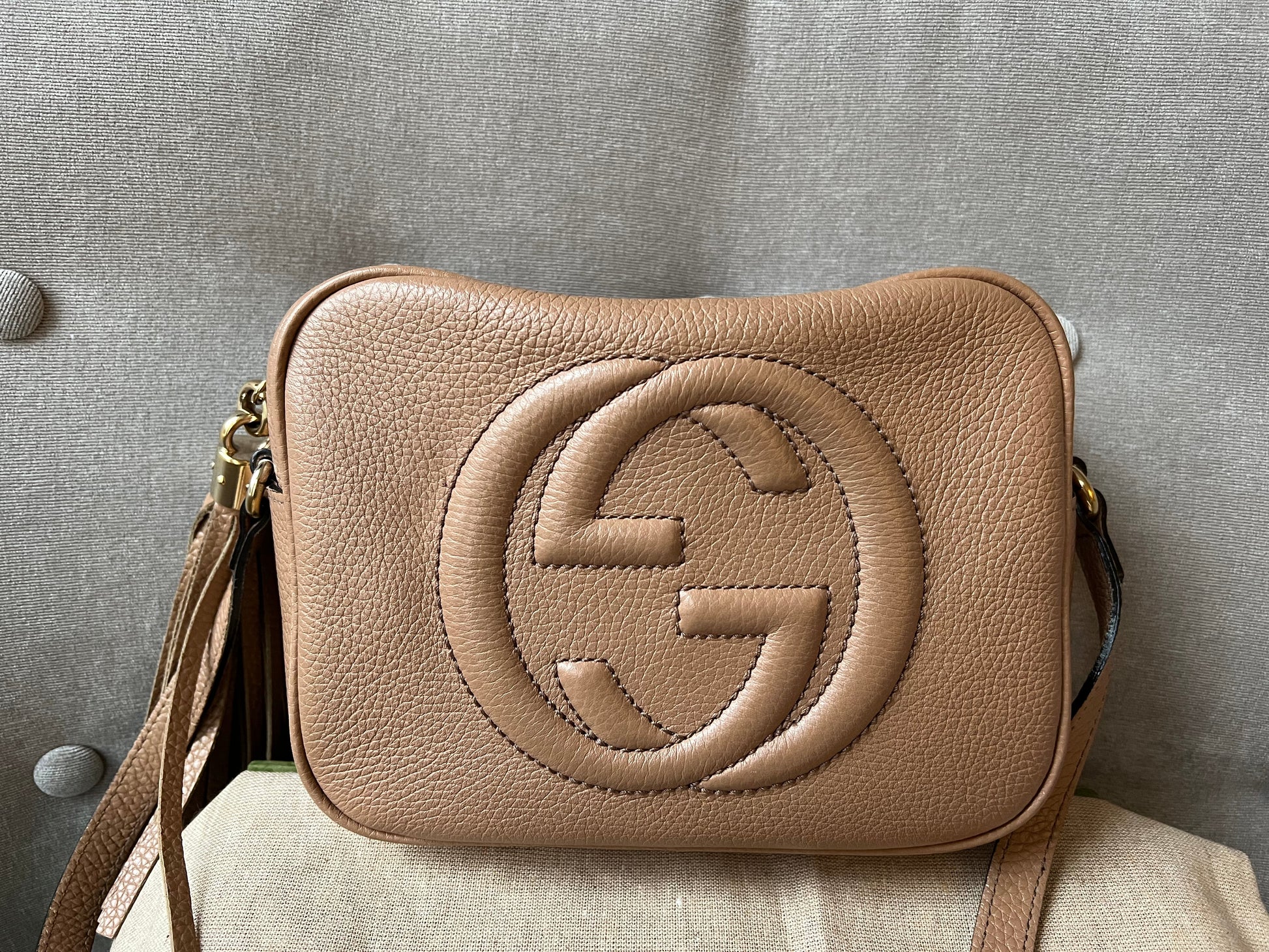 Gucci Leather Shoulder Bag
