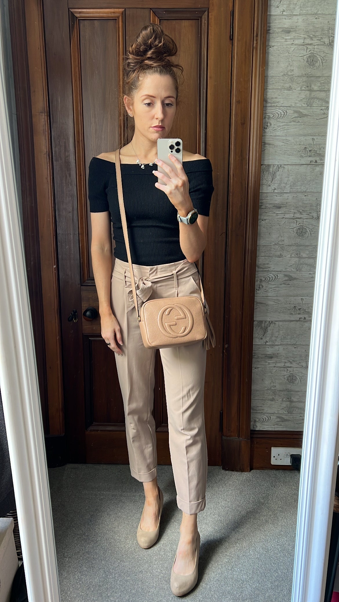 Gucci Leather Shoulder Bag