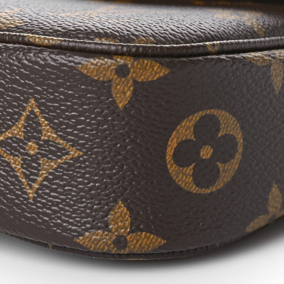 LOUIS VUITTON Monogram Ivy Wallet On Chain Crossbody