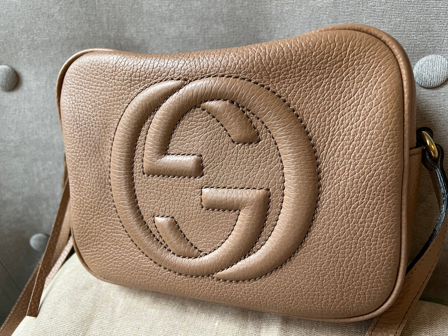 Gucci Leather Shoulder Bag