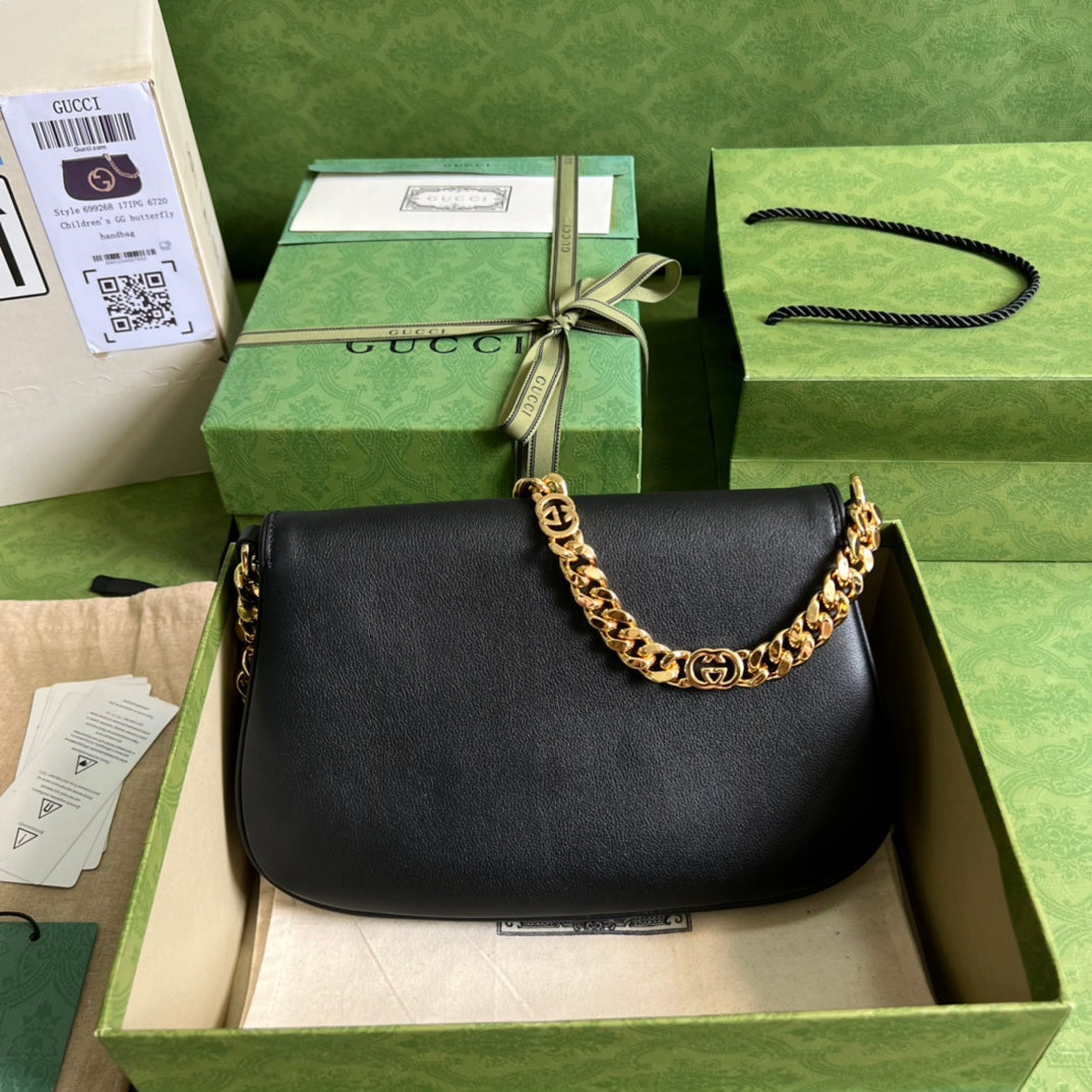 Gucci Blondie Leather Chain Shoulder Bag Style 2