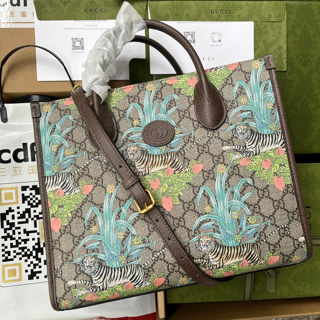 Gucci Monogram Tote