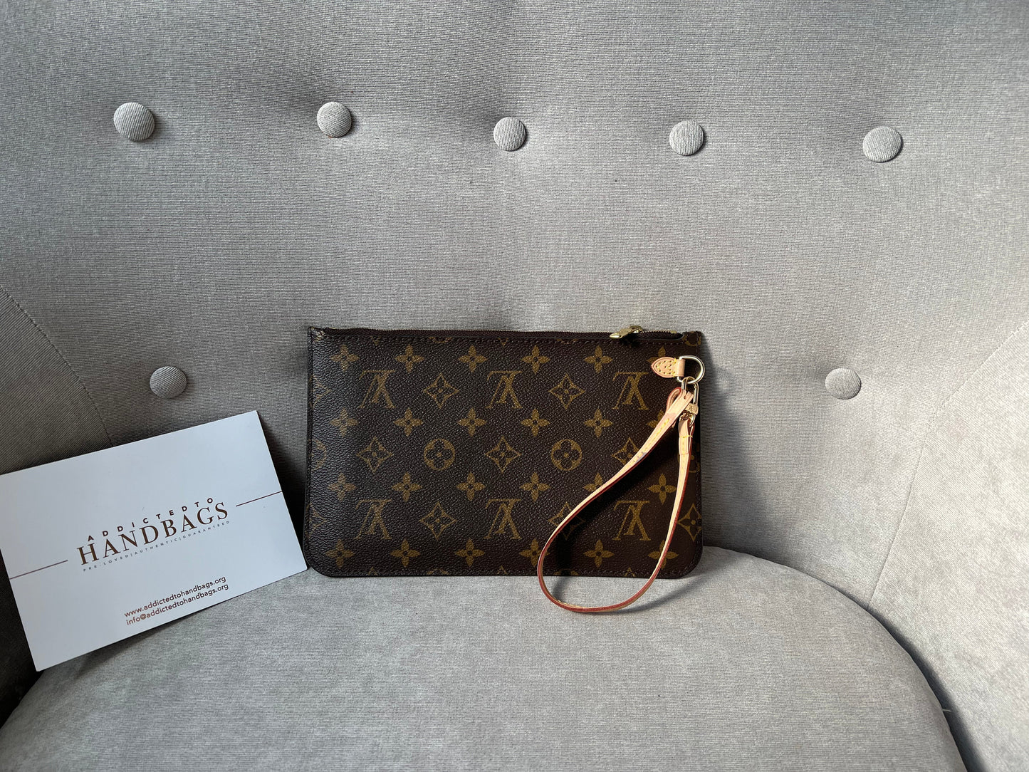 Louis Vuitton Pouch (from Neverfull MM) in Monogram Tote