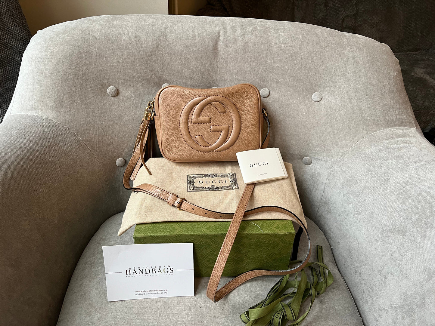 Gucci Leather Shoulder Bag