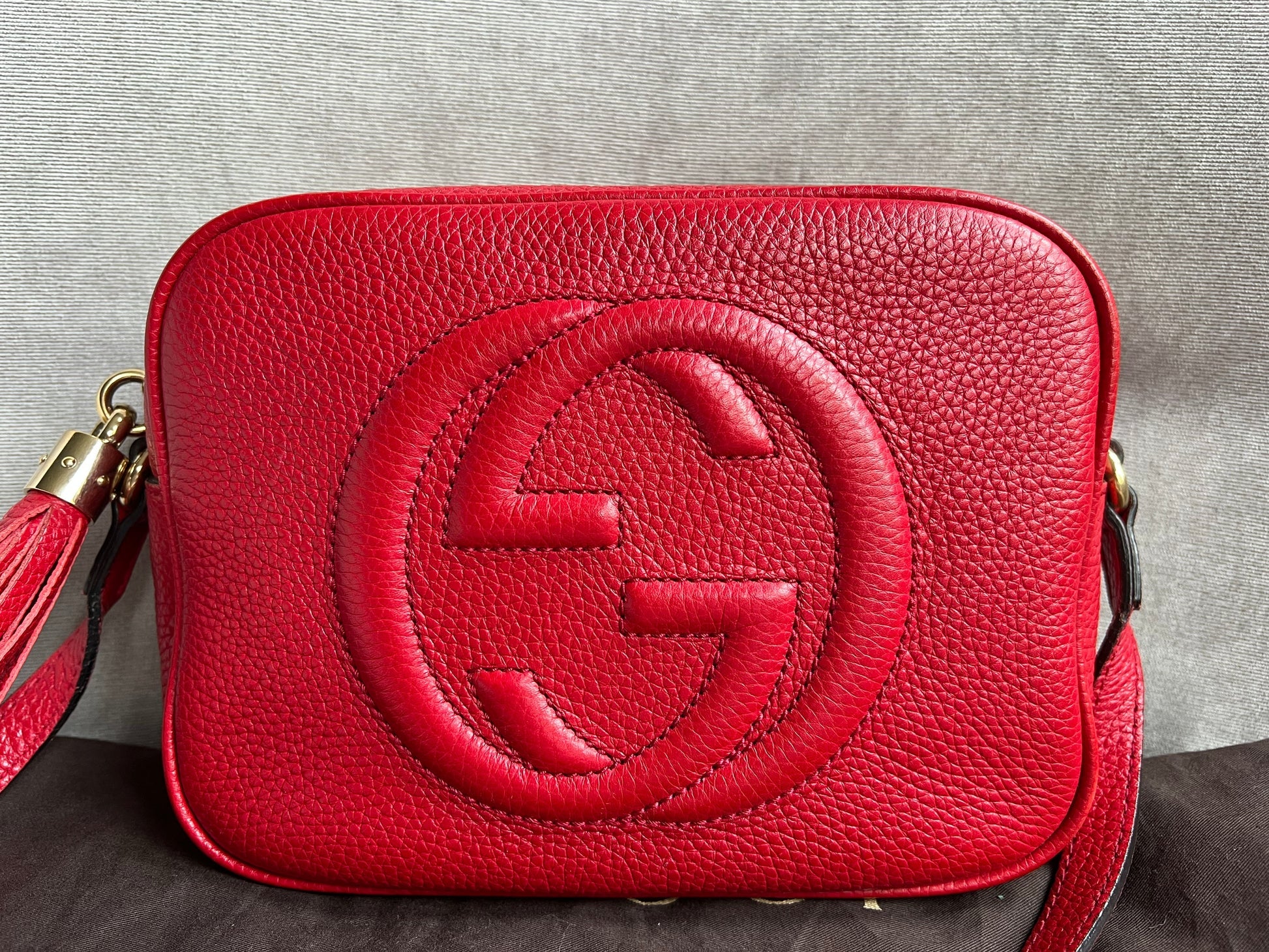 Gucci Leather Shoulder Bag