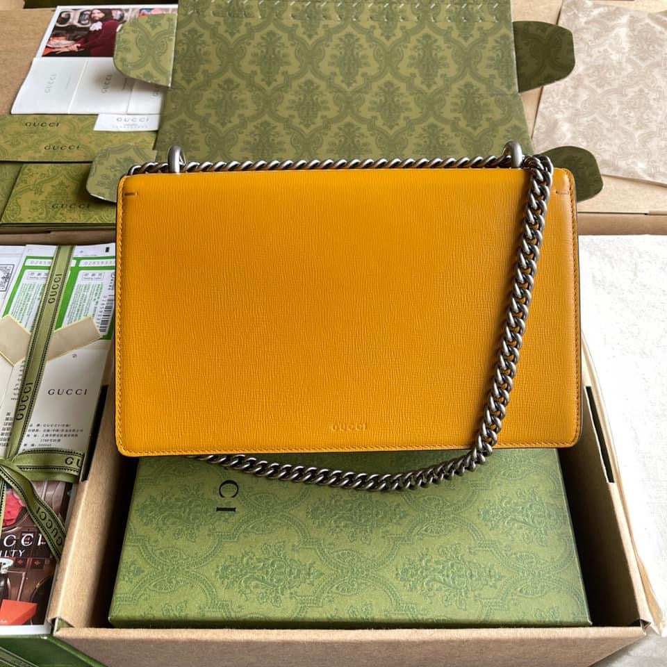 Gucci Chain Leather Shoulder Bag