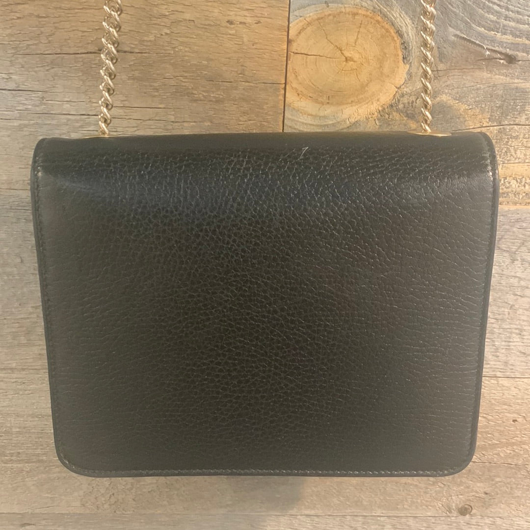 Gucci Leather Chain Crossbody Style 1