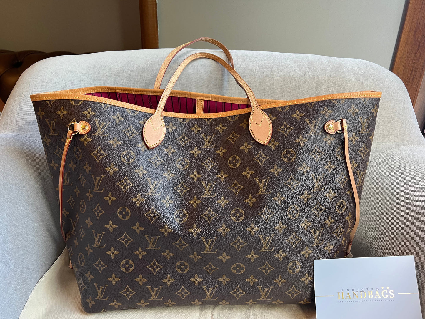 Louis Vuitton Neverfull GM Monogram Beige Interior (RRP £1,460) Tote