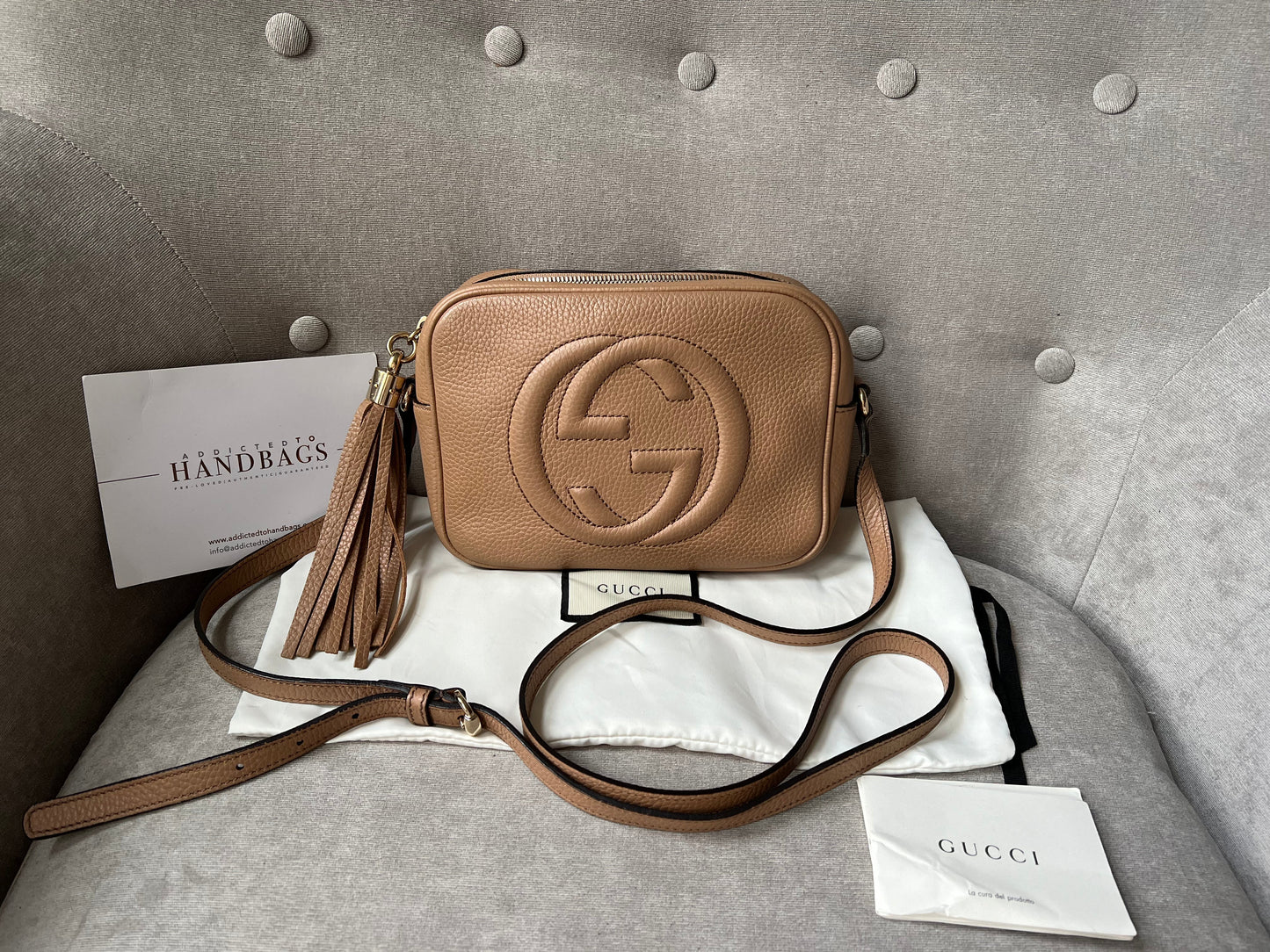 Gucci Leather Shoulder Bag