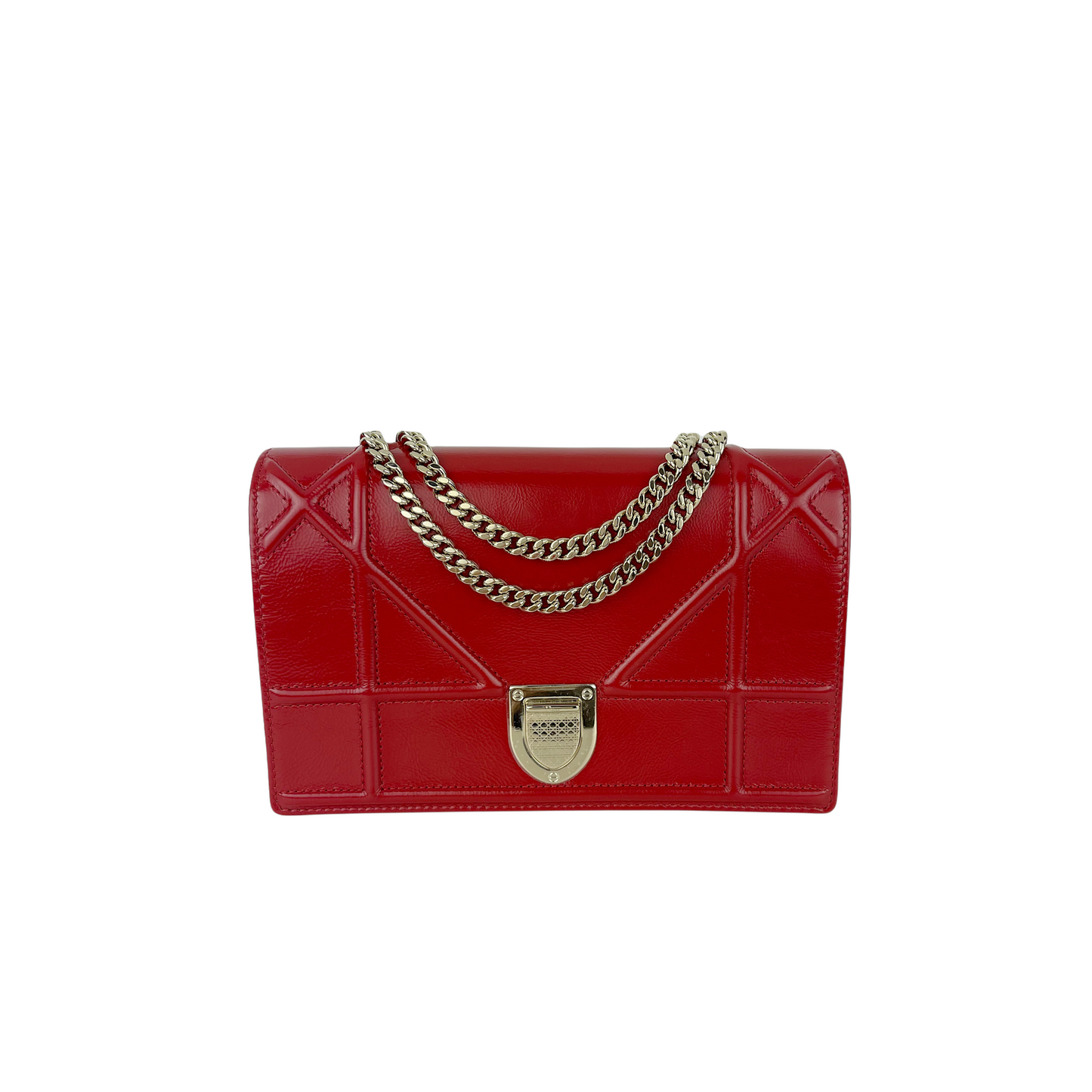 Saint Laurent Chain Leather Crossbody