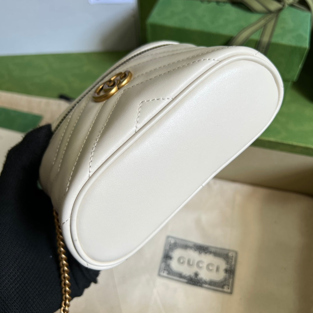 Gucci GG Marmont Leather Monogram Handbag Style 4