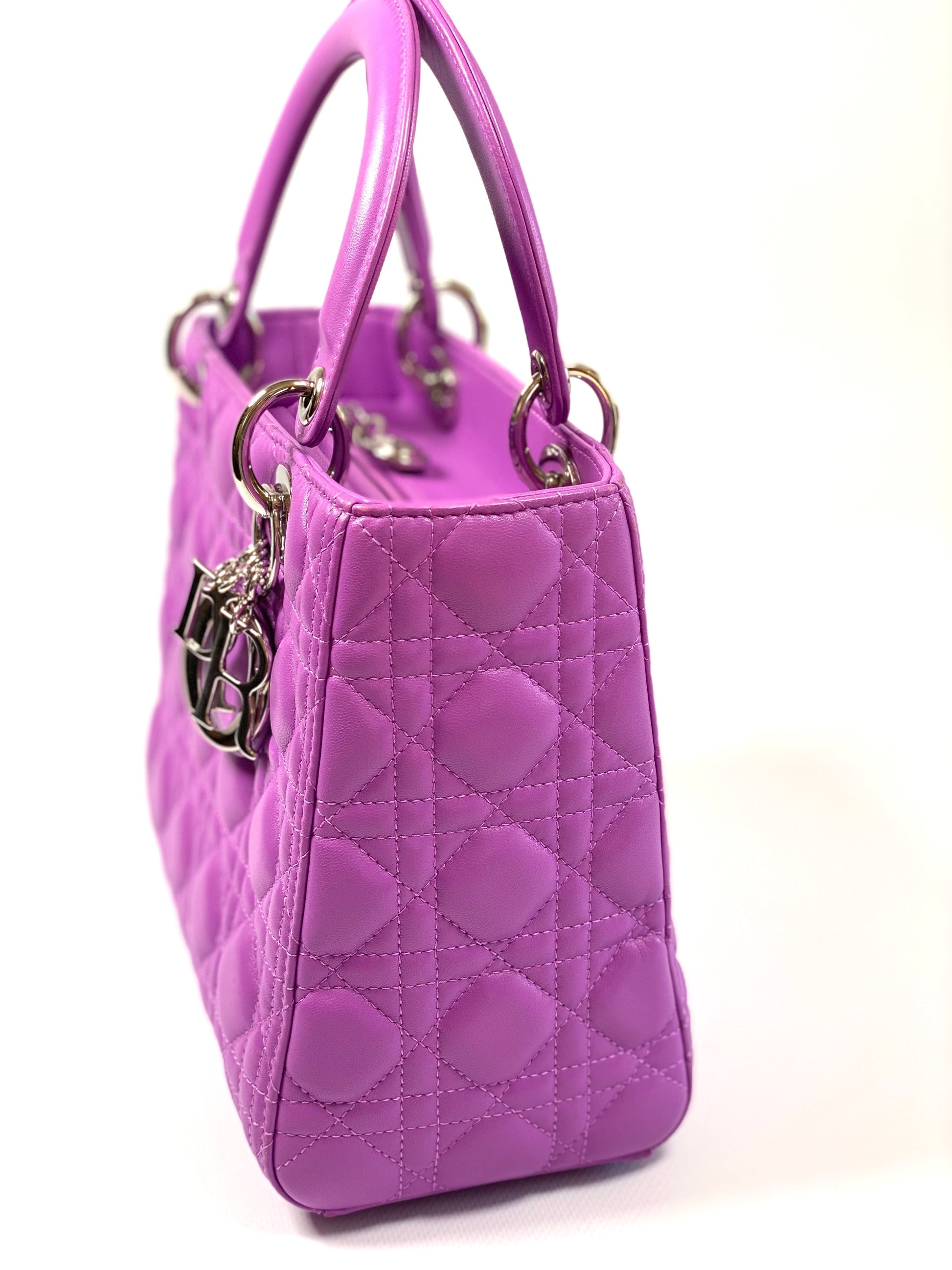 Dior Lou Lady Dior Leather Mini Shoulder Bag