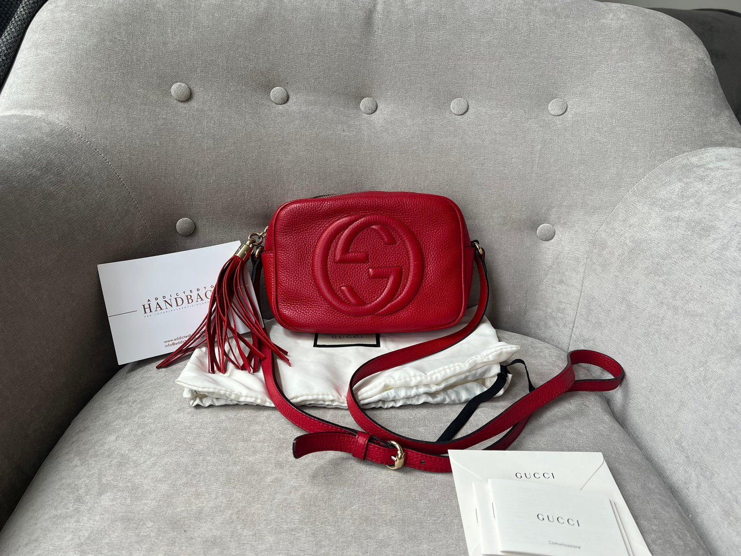 Gucci Leather Shoulder Bag