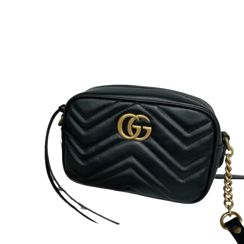 Gucci Chain Leather Shoulder Bag