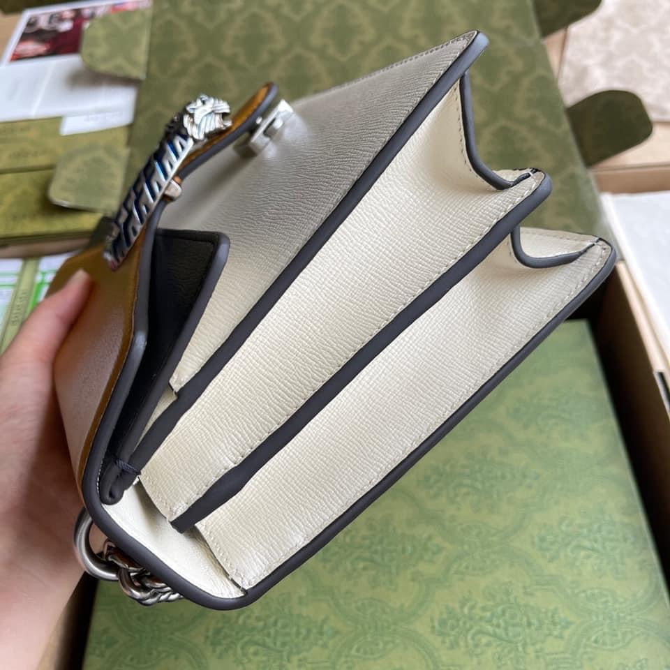 Gucci Leather Chain Shoulder Bag Style 19