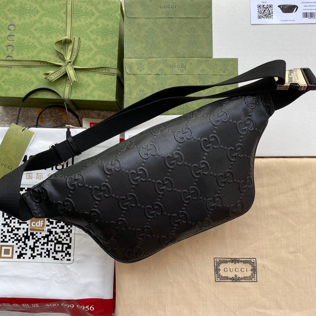 Gucci Leather Monogram Handbag Style 1