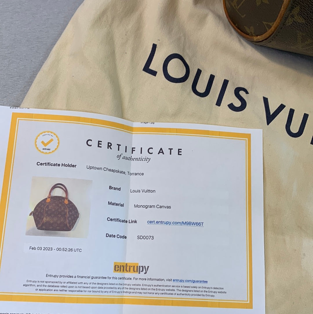 Louis Vuitton Monogram Ellipse Bag