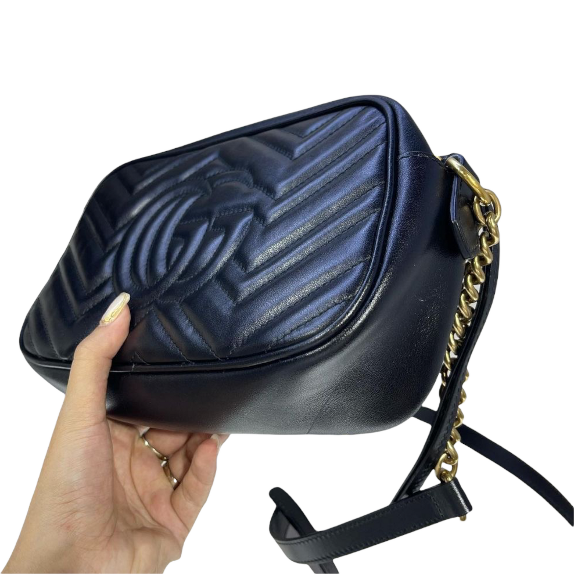 Gucci Quilted Chain Crossbody