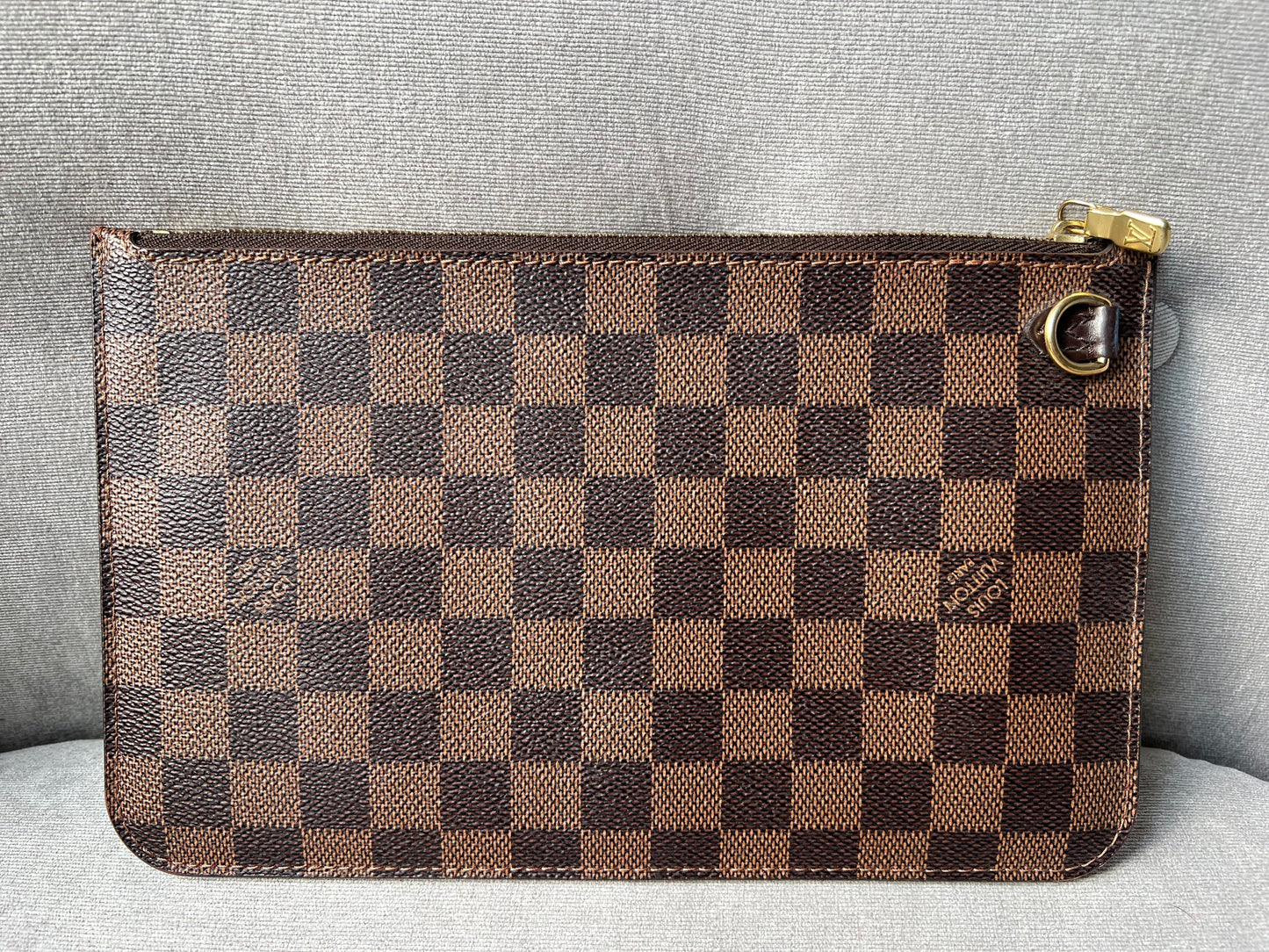 Louis Vuitton Pouch (from Neverfull MM) in Damier Ebene Tote
