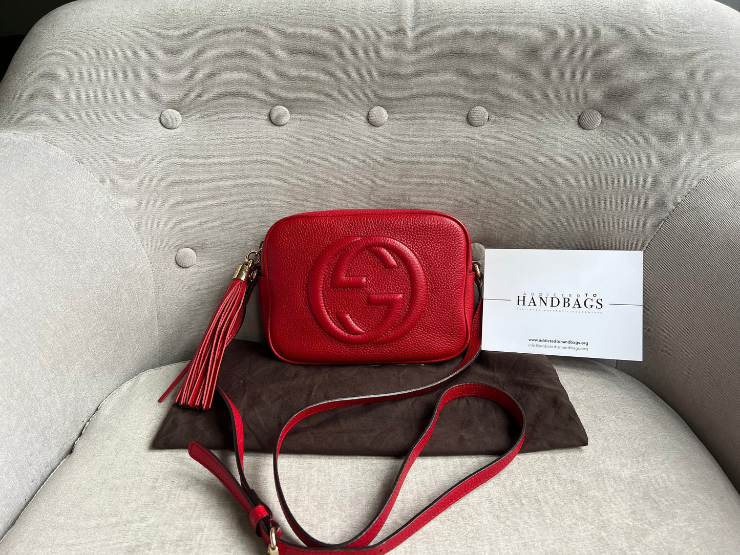 Gucci Leather Shoulder Bag