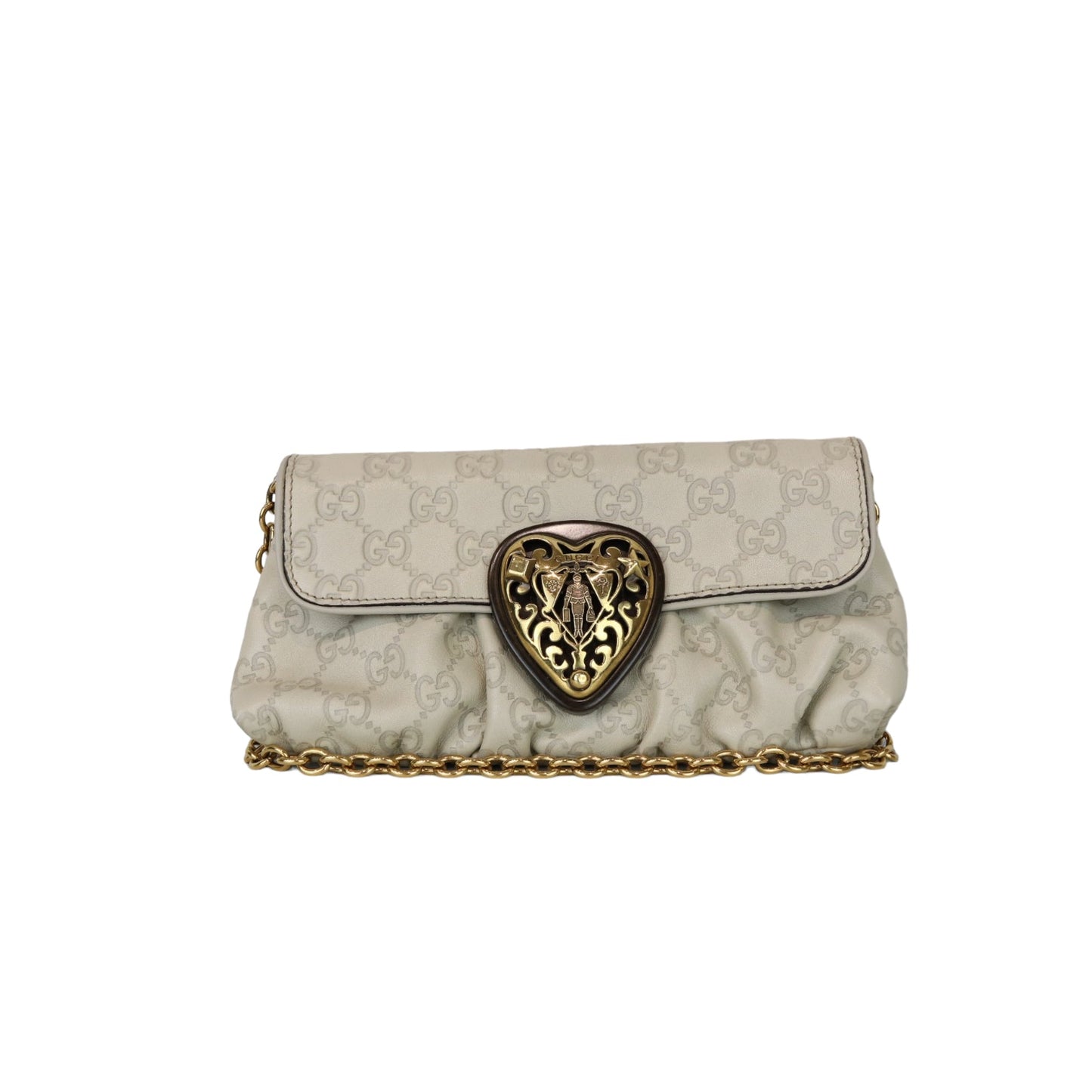 Gucci Chain Leather Shoulder Bag