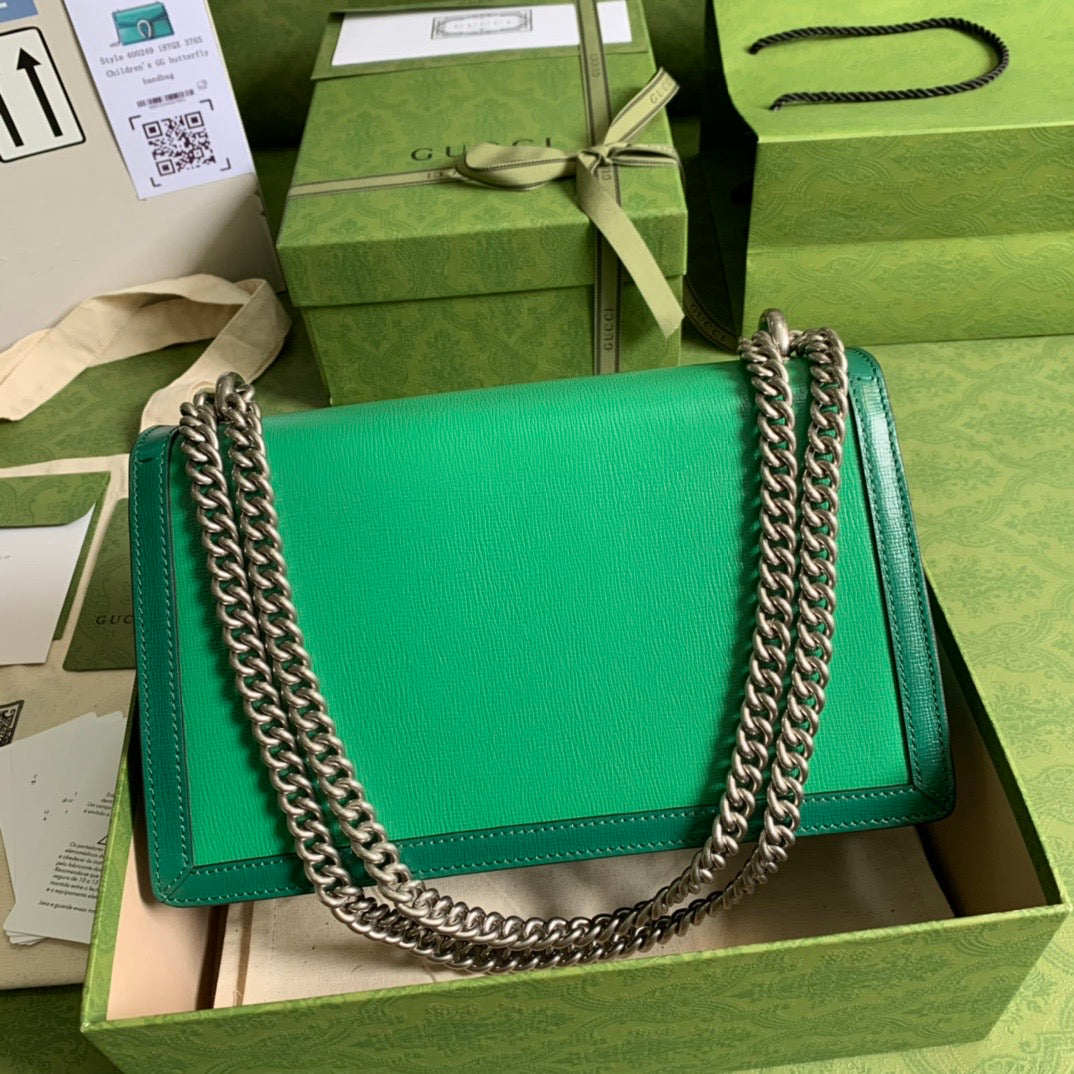 Gucci Chain Leather Shoulder Bag