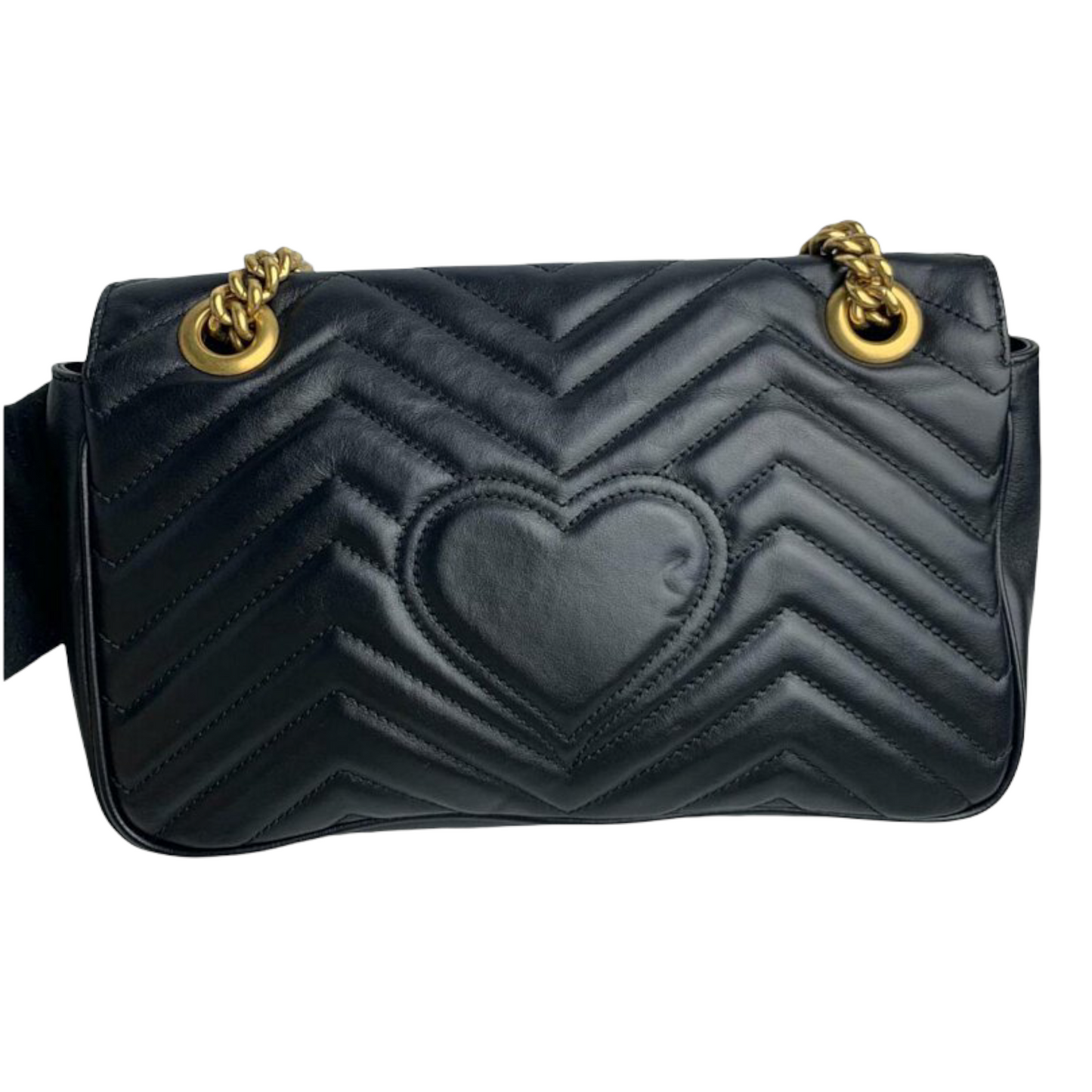 Gucci Chain Leather Shoulder Bag